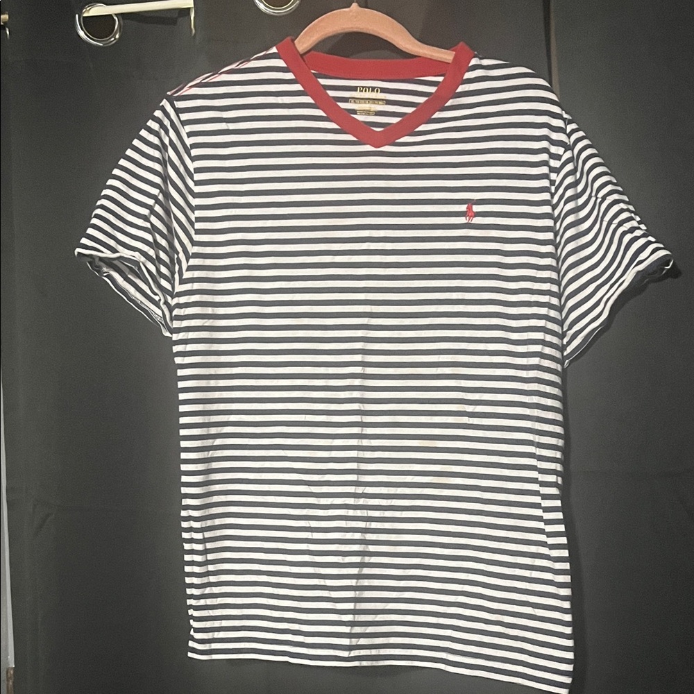 Polo Striped V-Neck Shirt